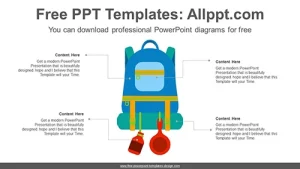 Climbing Bag PowerPoint Diagram