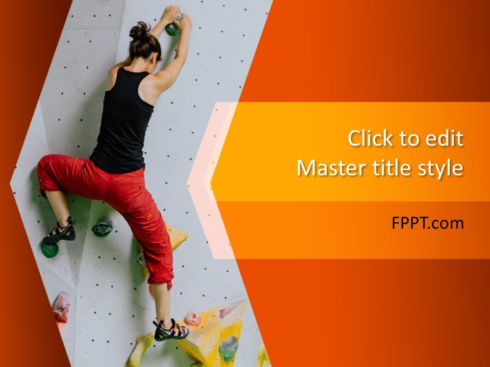 Climbing PowerPoint Template