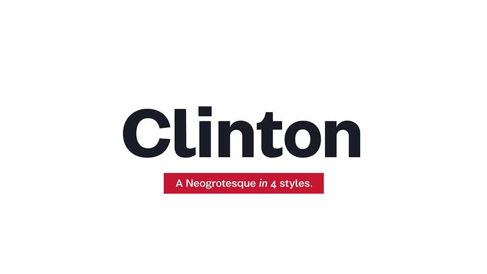 Clinton Typeface › Fontesk