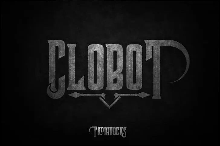 Clobot Free Font