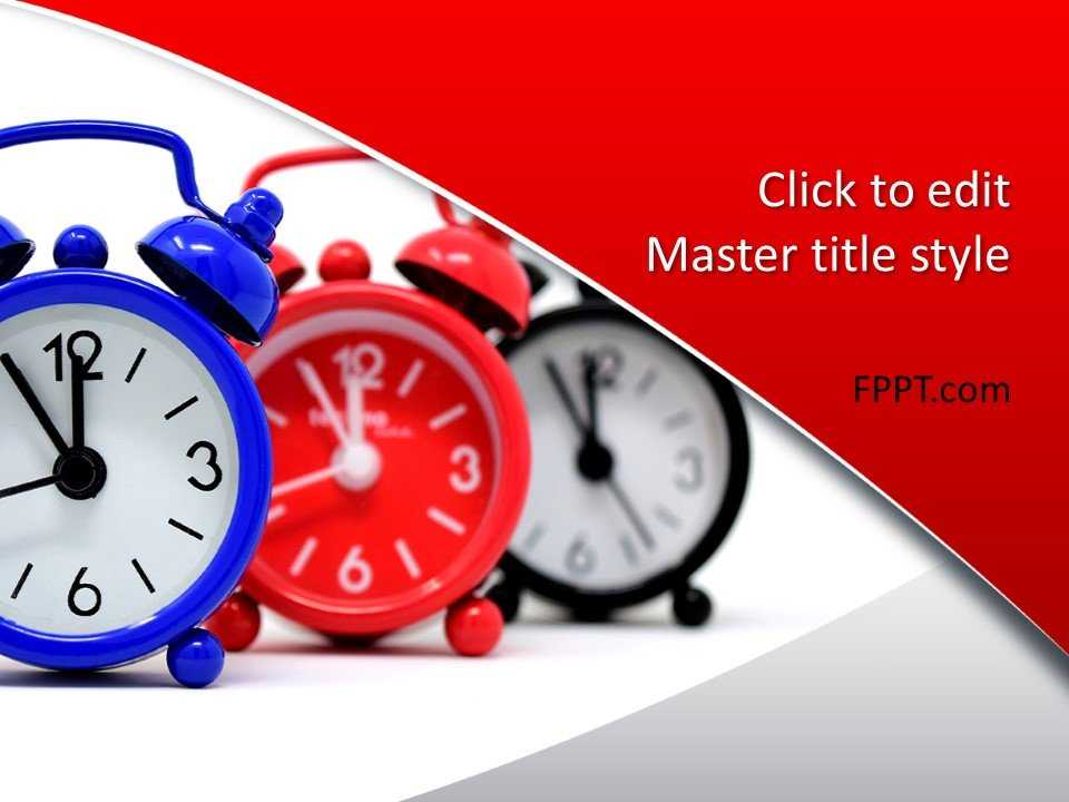 Clock PowerPoint Template