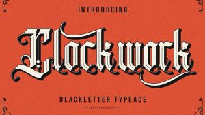 Clockwork Font › Fontesk