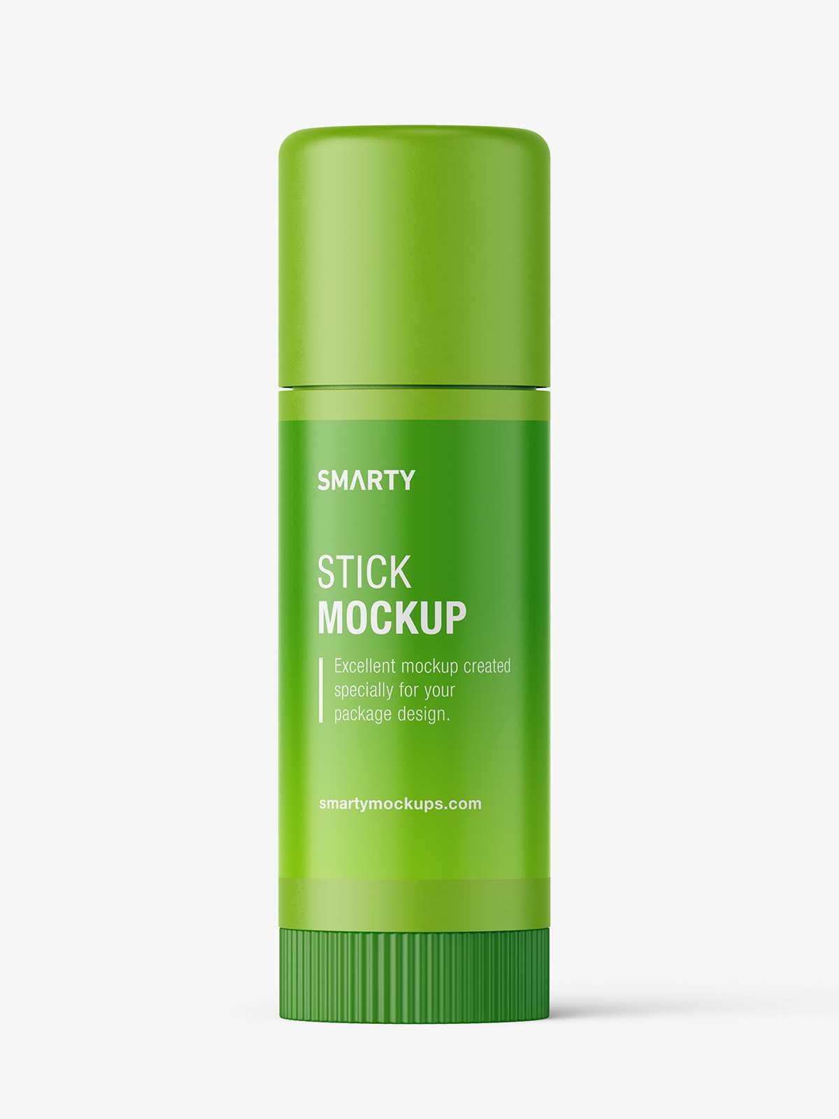 Closed deo stick mockup / matt