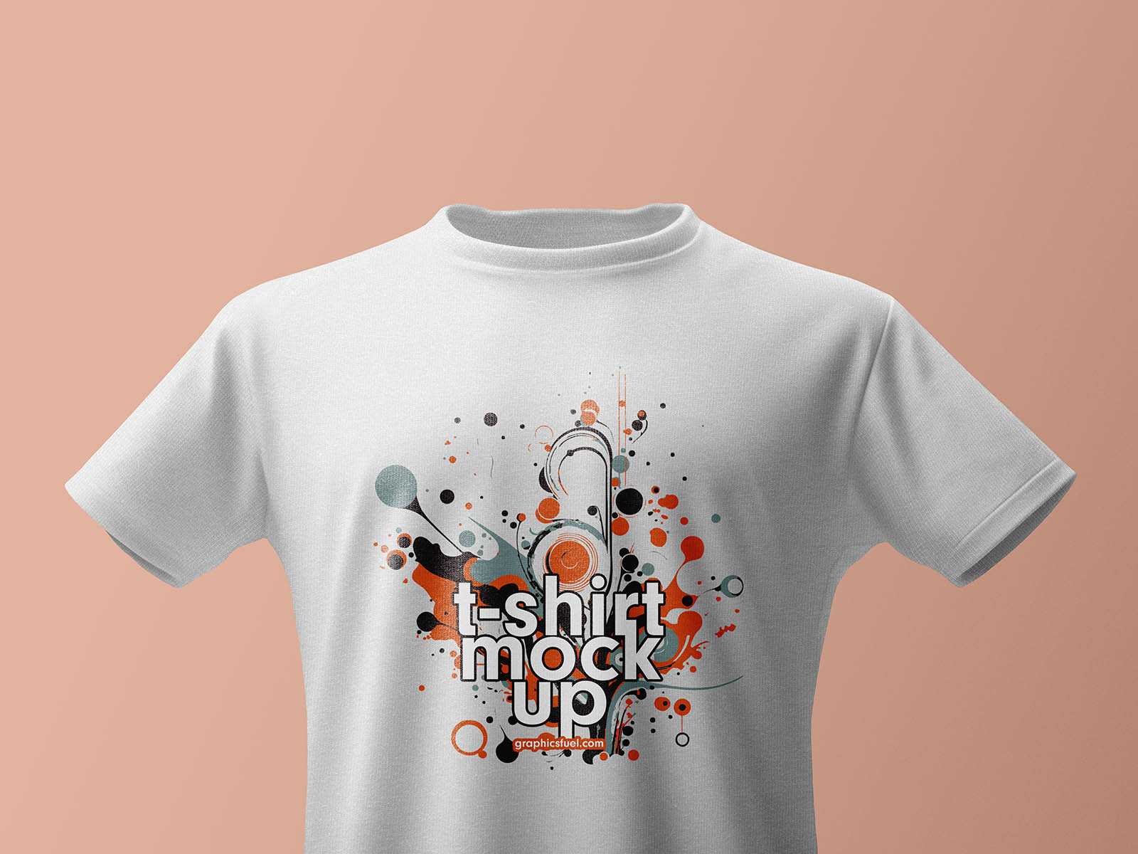 Closeup t-shirt Mockup