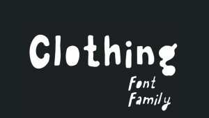 Clothing Font › Fontesk