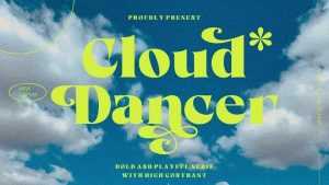 Cloud Dancer Font › Fontesk
