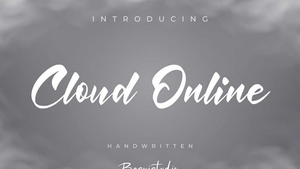 Cloud Online Font › Fontesk