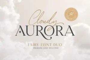 Cloudy Aurora Handwritten Font
