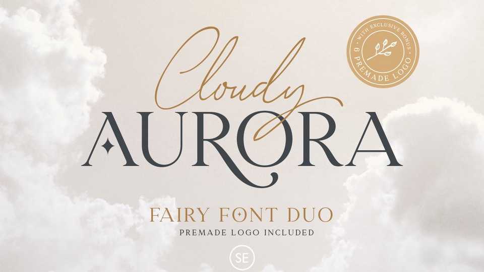 Cloudy Aurora Script Font › Fontesk