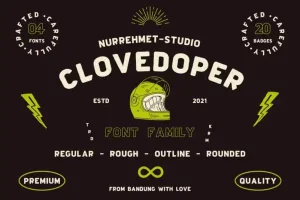 Clovedoper Display Font