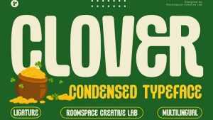 Clover Condensed Font › Fontesk