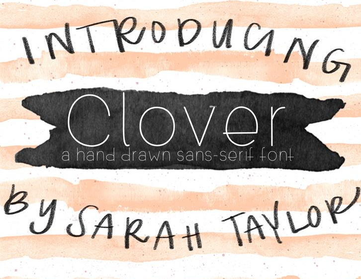 Clover Font