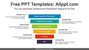 Clustered Funnel PowerPoint Diagram
