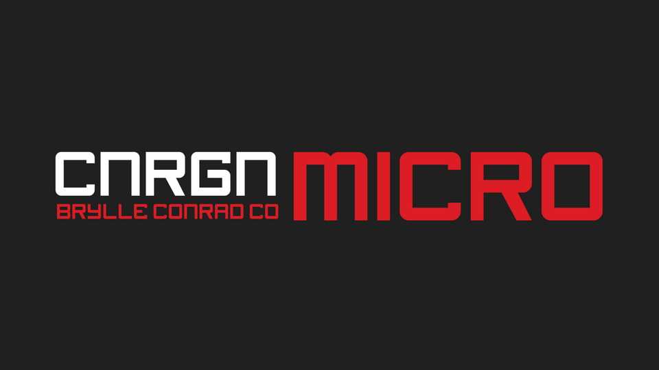 CNRGN Micro Font › Fontesk