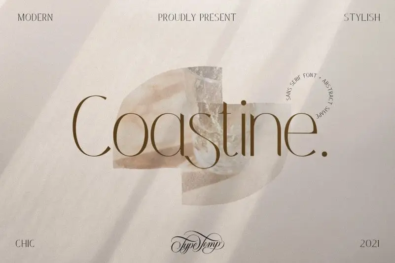 Coastine Sans Serif Font
