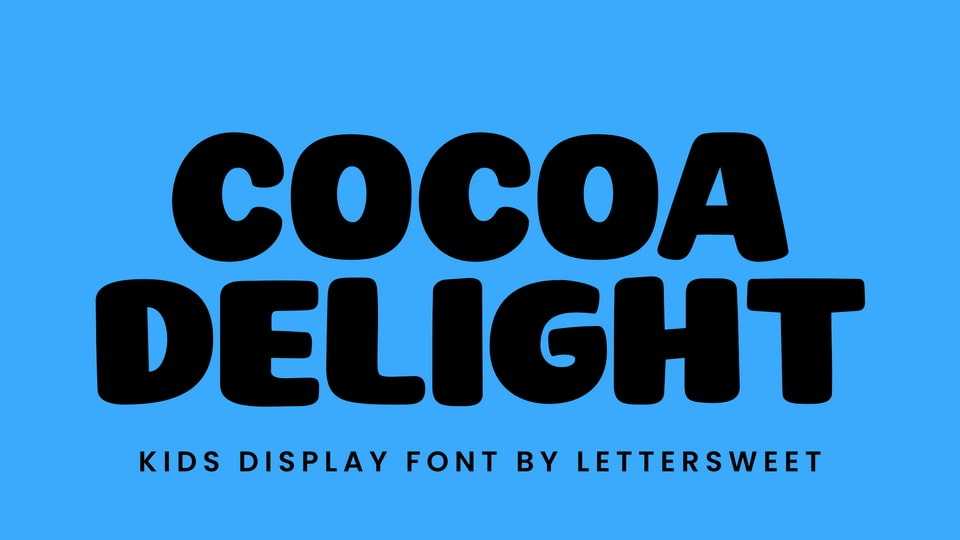 Cocoa Delight Font › Fontesk