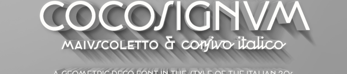 Cocosignum Font Family
