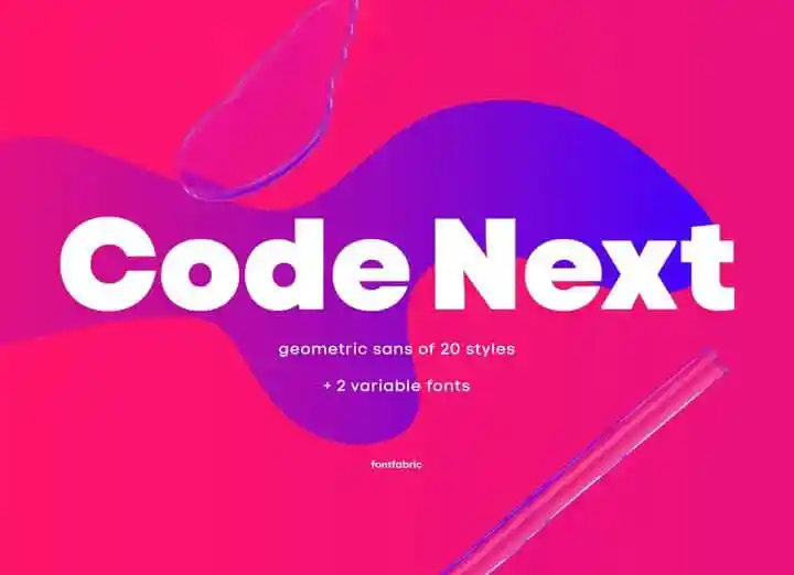 Code Next Sans Serif Font