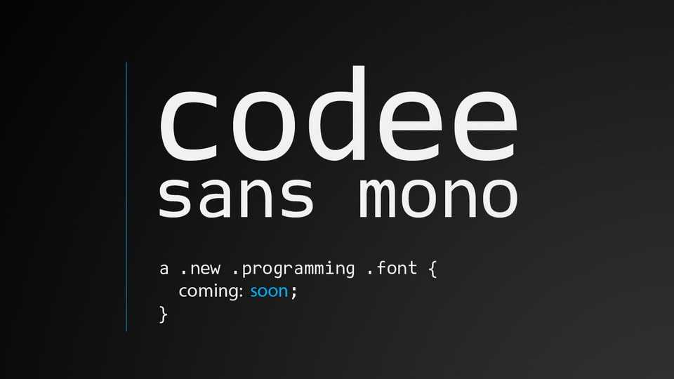 Codee Sans Mono Font › Fontesk