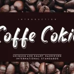 Coffe Cokie Script Font - Fonte Grátis Coffe Cokie Script Font