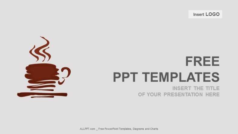 Coffee Abstract PowerPoint Templates