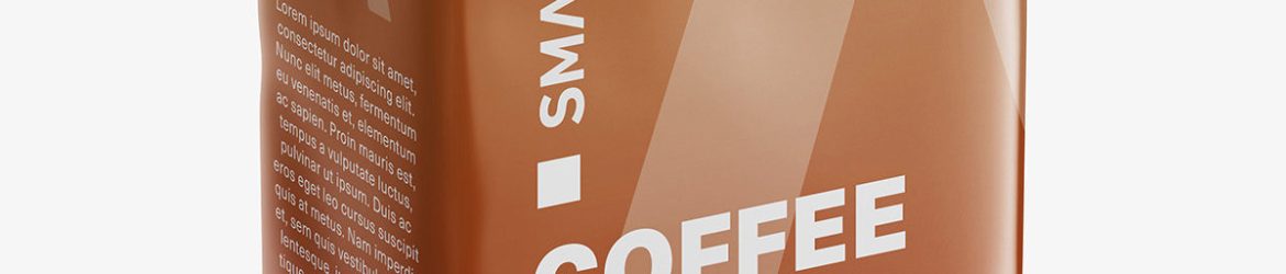 Coffee bag mockup / matt Coffee bag mockup / matt