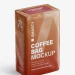 Coffee bag mockup / matt