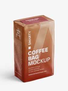 Coffee bag mockup / matt