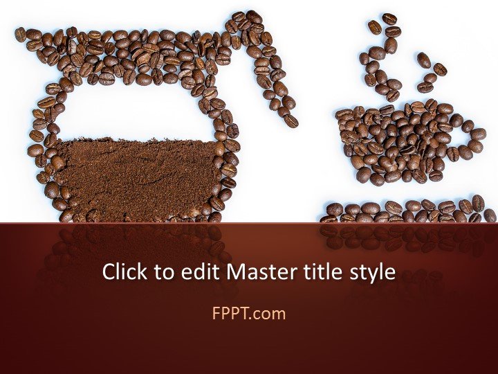 Coffee Beans PowerPoint Template