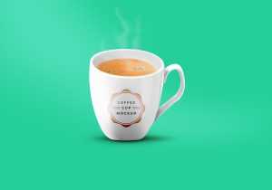 Coffee Cup Mockup PSD