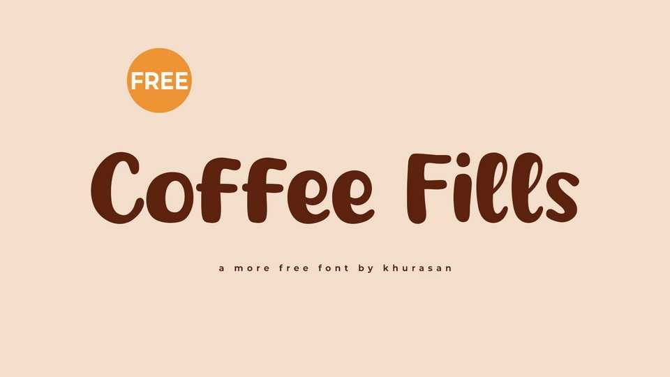 Coffee Fills Font › Fontesk