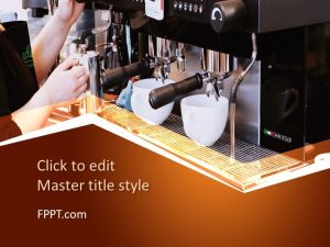 Coffee Shop PowerPoint Template