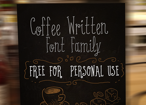Coffee Written Typeface