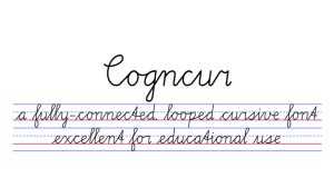Cogncur Font Family › Fontesk