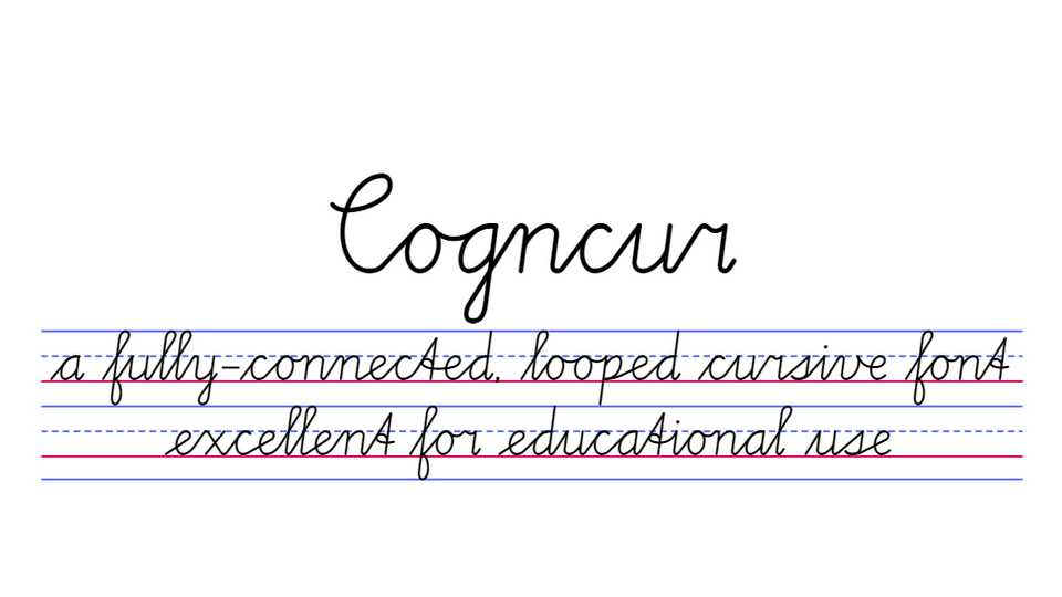 Cogncur Font Family › Fontesk