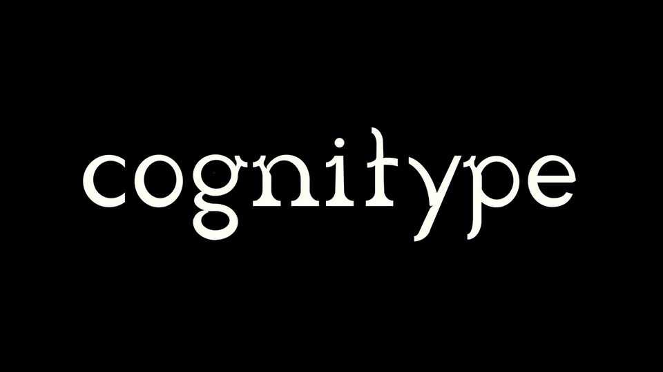 Cognitype Font › Fontesk