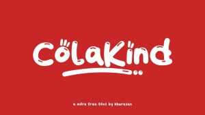 Colakind Font › Fontesk