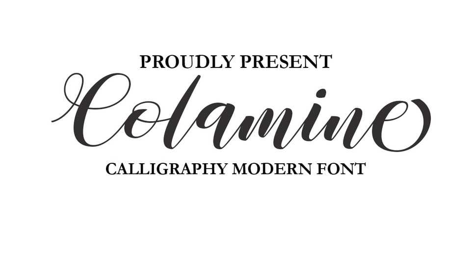 Colamine Font › Fontesk