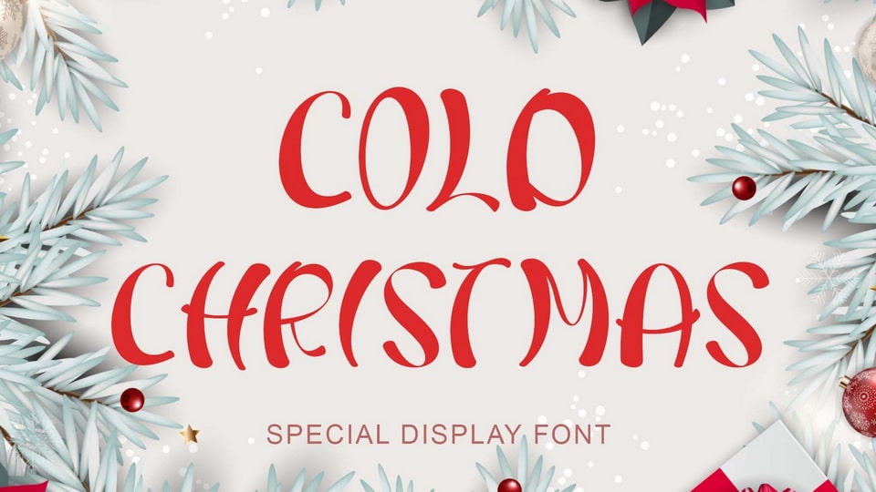 Cold Christmas Font › Fontesk