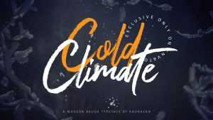 Cold Climate Font › Fontesk