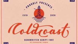 Coldcoast Script Font › Fontesk
