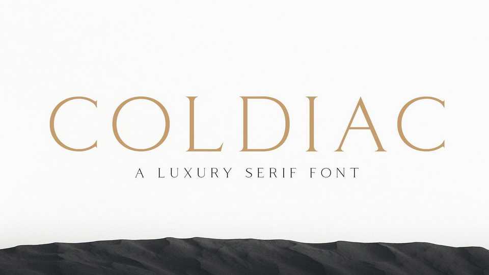 Coldiac Font › Fontesk