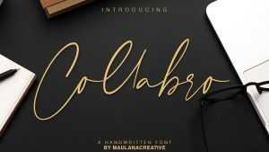 Collabro Font › Fontesk