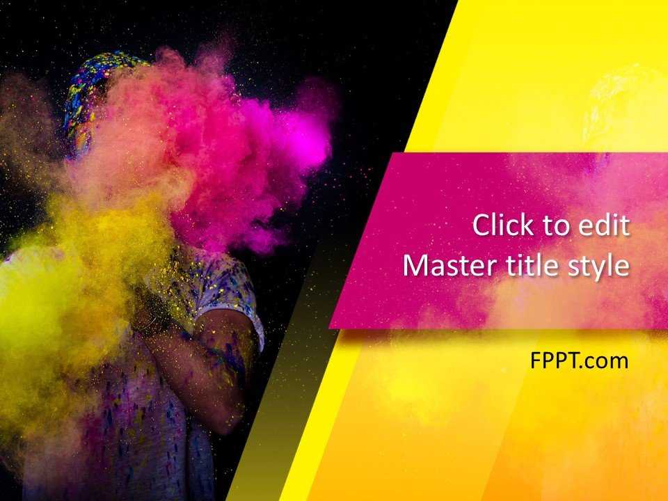 Color Art PowerPoint Template