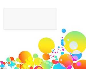 Color Bubbles PowerPoint Template