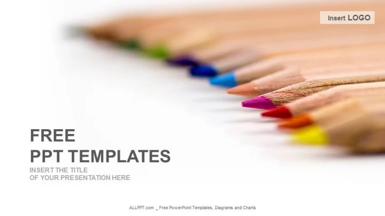 Color Pencils-Education PPT Templates