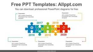 Color Puzzle PowerPoint Diagram