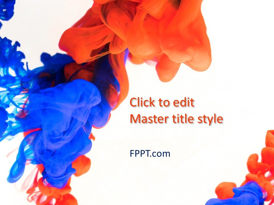Color Splash PowerPoint Template