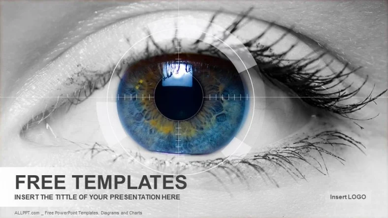 Colored Eye Medical PowerPoint Templates