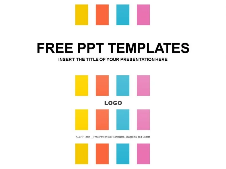 Colored-Squares-Abstruct-PPT-Design